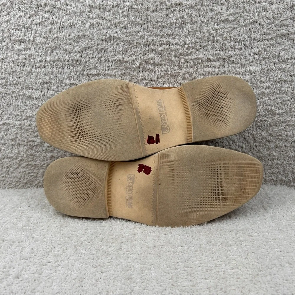 Stacy‎ Adams Shoes Mens 8M Brown Leather Dress Shoes
